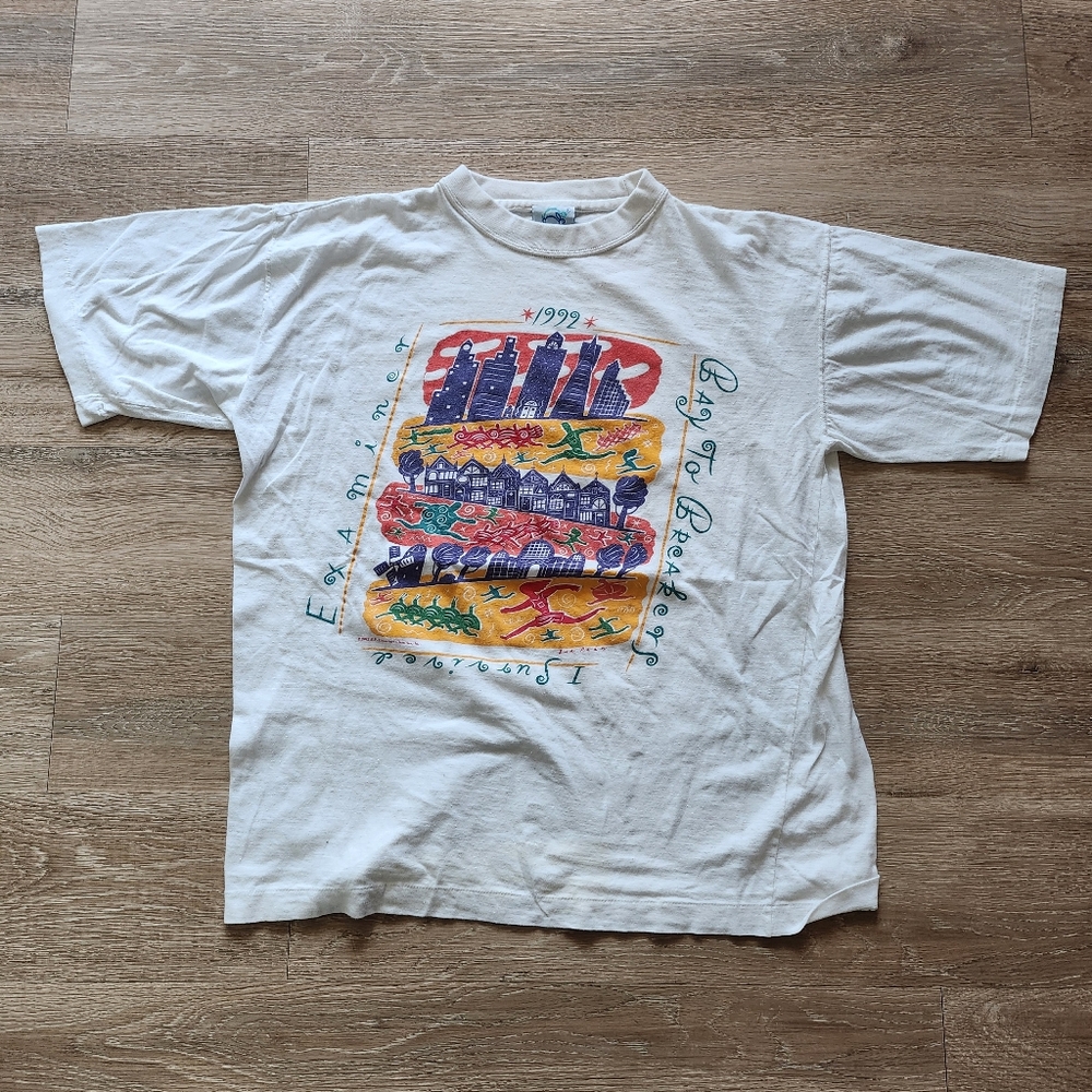90s Bay To Breakers Footrace Marathon Tshirt